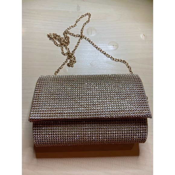 Lulu Townsend Gold Chain Purse - Picture 2 of 5